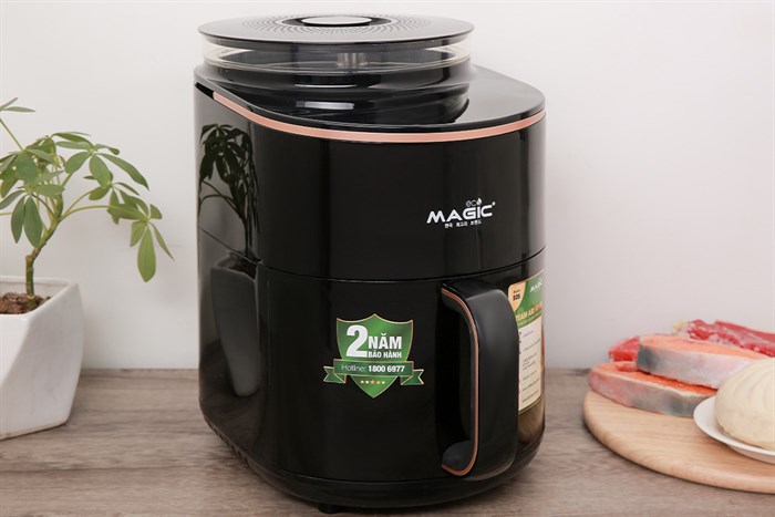 Nồi chiên không dầu kết hợp hấp Magic Eco S05 5 lít