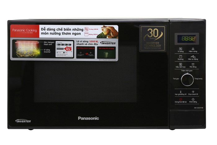 Lò vi sóng có nướng Panasonic NN-GD37HBYUE 23 lít